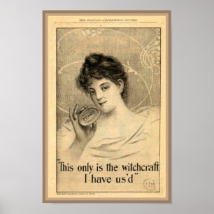 Poster Pears Soap Witchcraft Ad