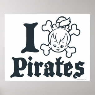 Poster PEBBLES™ Le pirate