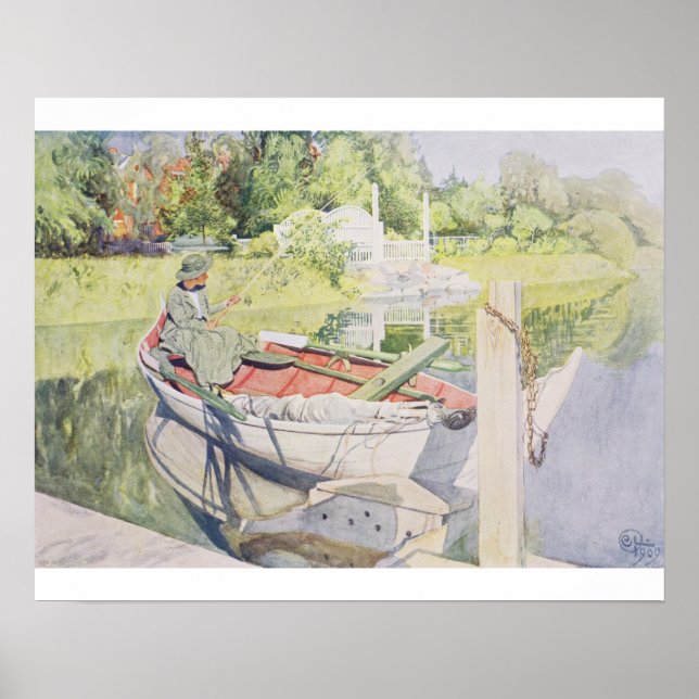 Poster Pêche, 1909 (Devant)