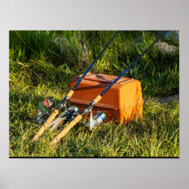 Poster Pêche à la mouche