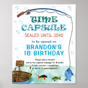 Poster Pêche Anniversaire Capsule, parti O-fish