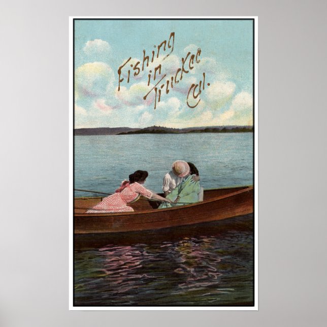 Poster Pêche au camion 1910 (Devant)