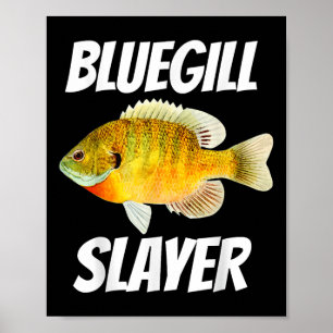 Poster Pêche au Tueur de Bluegill 