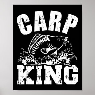 Poster Pêche Carp King