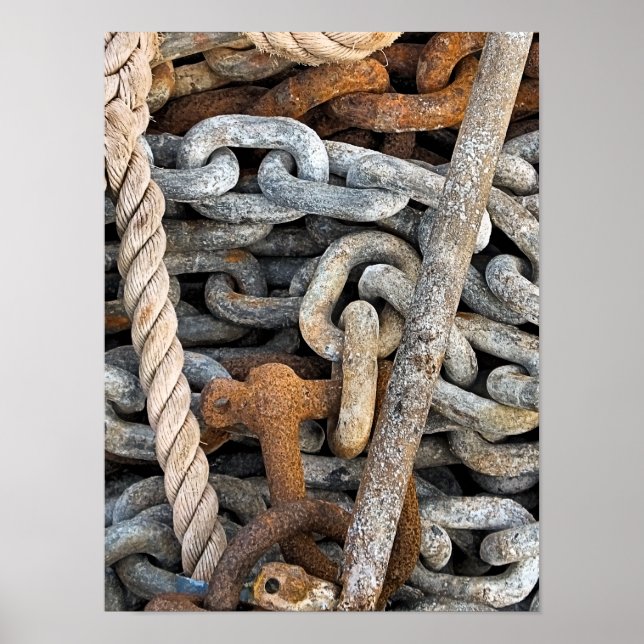 POSTER PÊCHE EN MER (Devant)