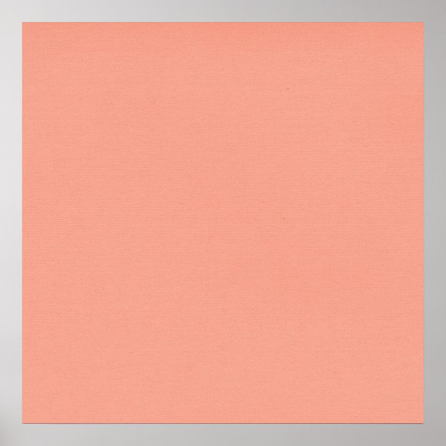 Poster pêches solides2 SOLIDE LIGHT PEACH ORANGE ARRIÈRE  (Devant)