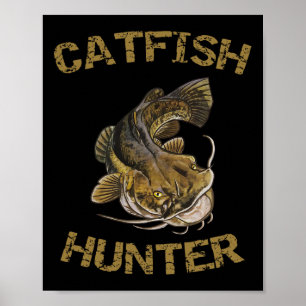 Poster Pêcheur De Catfish Catfish Pour Pêcheur De Catfish
