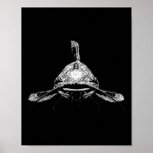 Poster Pêcheur de poisson-chat Pêche au poisson-chat Pois