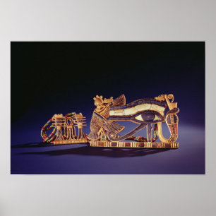 Poster pectorale à colonne mousseuse et pectorale à oeil