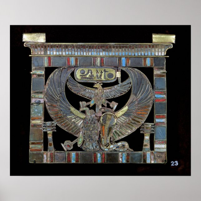 Poster Pectorale de Ramesses II Nouveau Royaume (Devant)