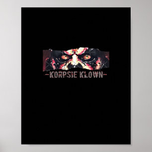 Poster Peekaboo Graphisme Vibes d'automne