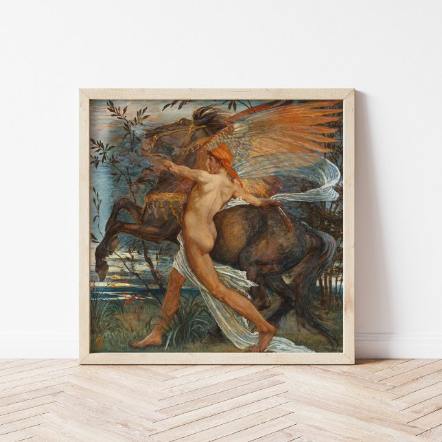Poster Pegasus | Walter Crane (Créateur téléchargé)