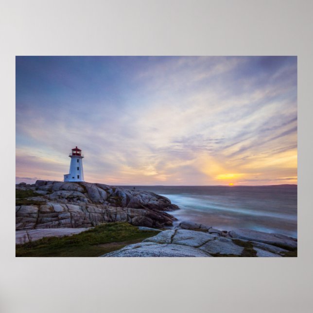 Poster Peggy'S Cove | Nouvelle-Écosse (Devant)