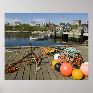 Poster Peggy's Cove, Nova Scotia, Canada 2
