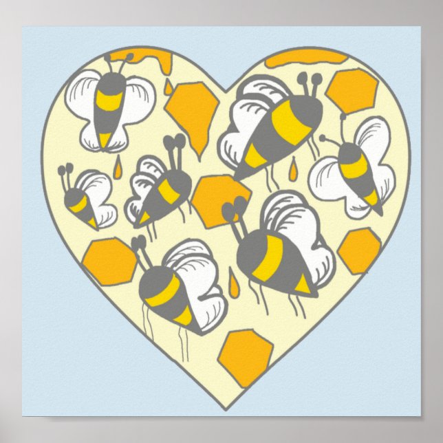 Poster Peigne de miel (Devant)