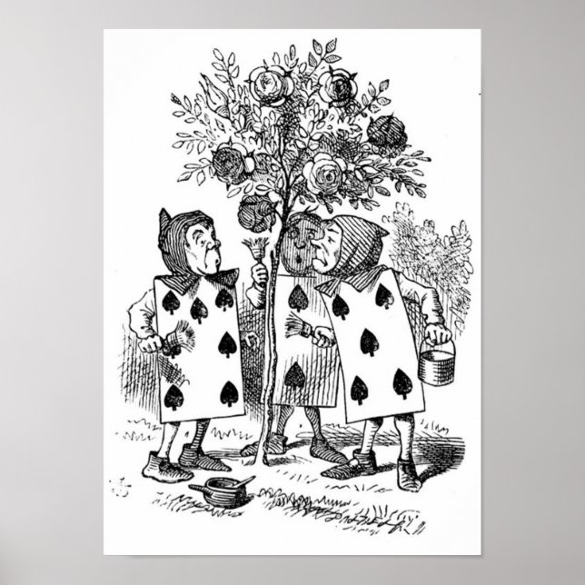 Poster Peindre Le Rouge Rose (Devant)