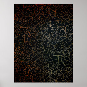 Poster Peinture Abstraite