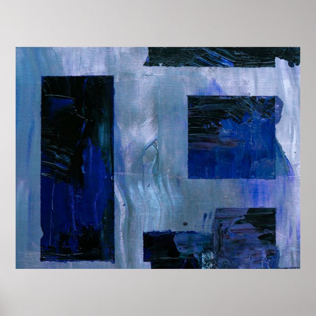 Poster Peinture Abstraite (Devant)