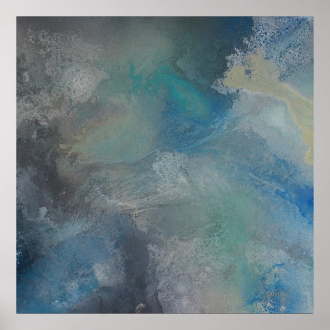 Poster Peinture abstraite (Devant)