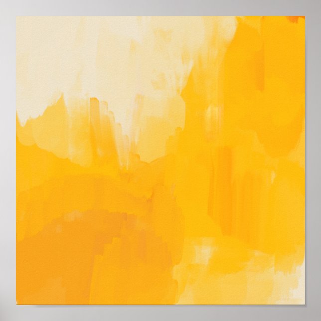 Poster Peinture Abstraite jaune de Morgan Harper Nichols (Devant)