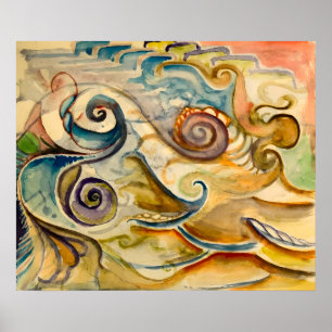 Poster peinture artistique de Walter Anderson