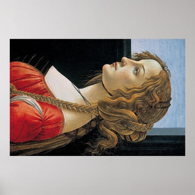 Poster Peinture Botticelli Renaissance (Devant)