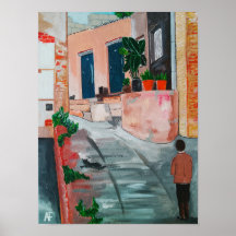 Peinture Calle Del San Miguel par Alfred Fox