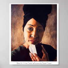 Peinture de biscuits noir et blanc par Rachel Dole