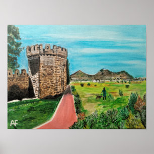 Poster Peinture de Castell de Benisanó par Alfred Fox