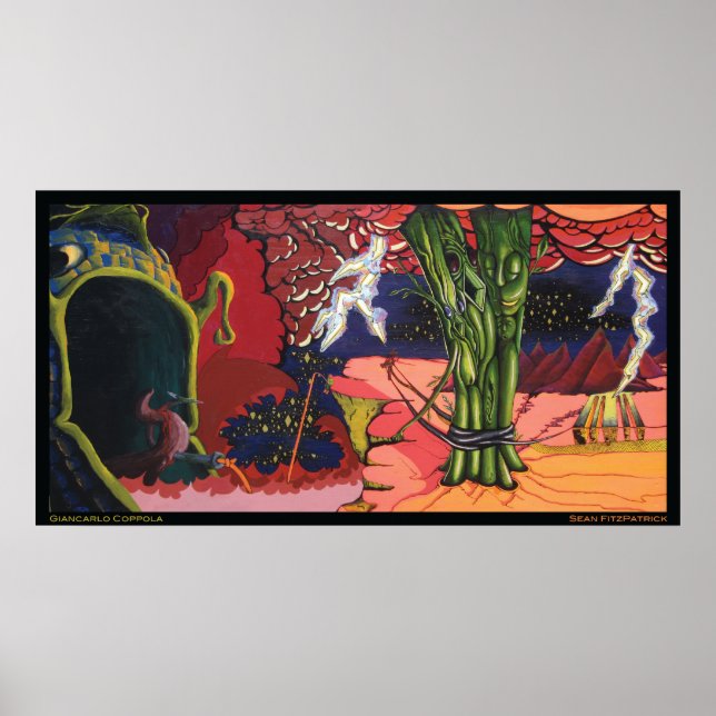 Poster Peinture de collaboration (Devant)