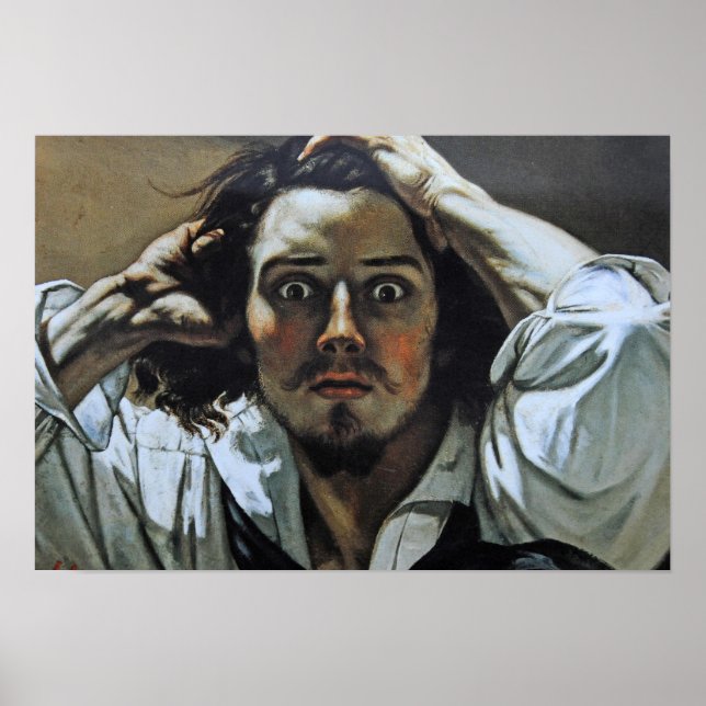 Poster Peinture de Gustave Courbet (Devant)
