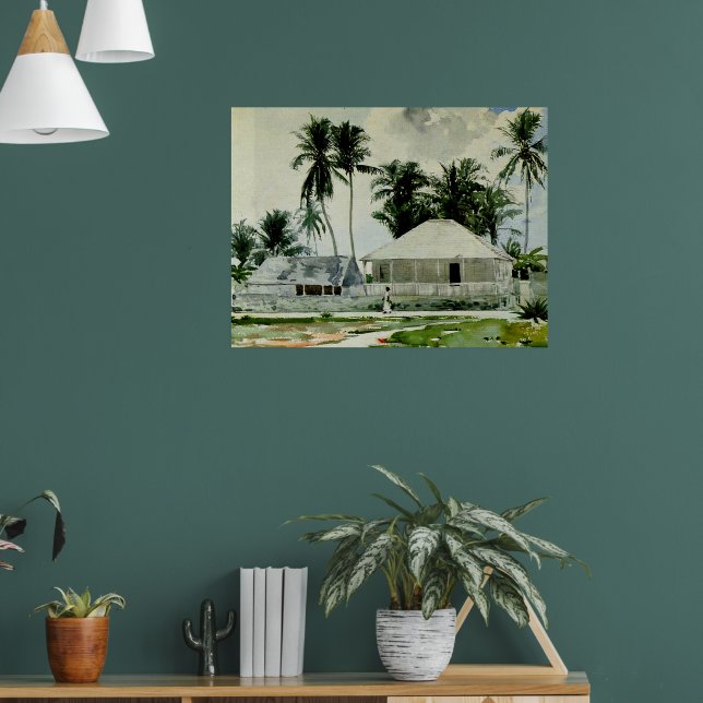 Poster peinture de Nassau, Bahamas (Salon 1)
