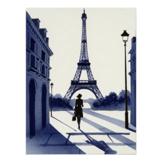 Poster Peinture de Paris