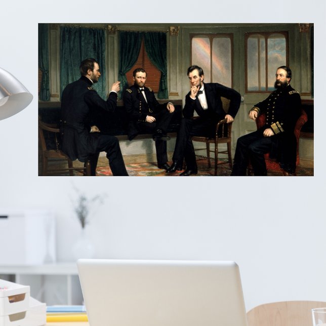 Poster Peinture des Peacemakers de 1868 (The Peacemakers Painting of 1868 Poster)