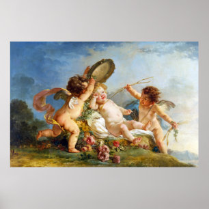Poster Peinture éveil par Hughues Taraval
