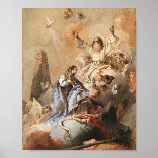 Poster Peinture Immaculée Conception (Devant)