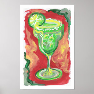 Poster Peinture Margarita