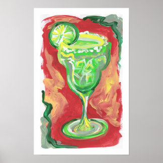 Poster Peinture Margarita
