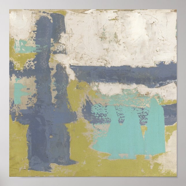 Poster Peinture moderne pour la libre expression (Devant)