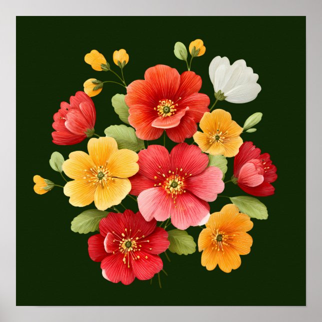 Poster peinture murale (Devant)