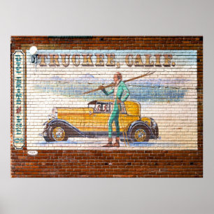 Poster Peinture murale 2012 de Truckee la Californie