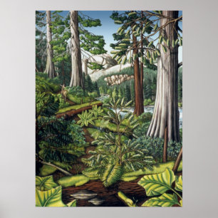 Poster Peinture paysagère canadienne Imprimer par Kim Hun
