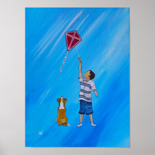 Poster Peinture plus légère que l'air par Alfred Fox