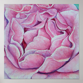 Poster Peinture Rose aquarelle de Pam Utton