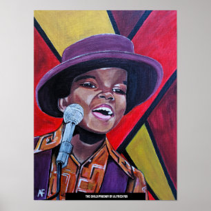 Poster Peinture sur prodigy infantile par Alfred Fox