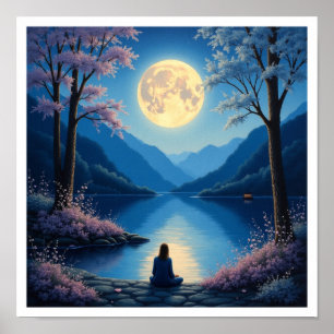 Poster Peintures acryliques qui brillent dans le noir ! �