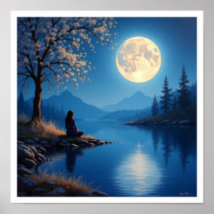 Poster Peintures acryliques qui brillent dans le noir ! �