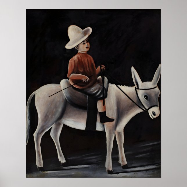 Poster Peintures du peintre géorgien Niko Pirosmani (Devant)
