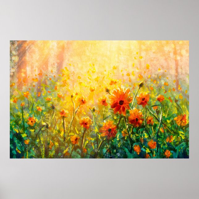 Poster Peintures florales peintures monet peinture claude (Devant)