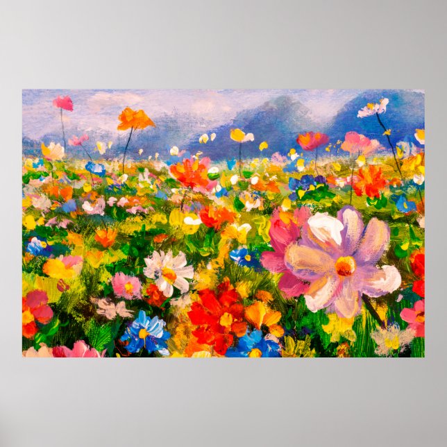 Poster Peintures florales peintures monet peinture claude (Devant)